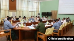 ရခိုင်ပြည်နယ်ဆိုင်ရာအကြံပြုချက်များအပေါ် အကောင်အထည်ဖော်ဆောင်ရွက်ရေး ကော်မတီ ဒုတိယအကြိမ် အစည်းအဝေး ( စက်တင်ဘာ ၂၁-၂၀၁၇)