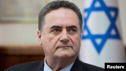资料照:以色列外长伊斯雷尔·卡茨(Israel Katz)