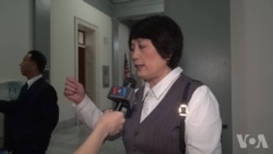 华裔社团于国会山声援被解职华裔科学家陈霞芬 华裔社团于国会山声援被解职华裔科学家陈霞芬