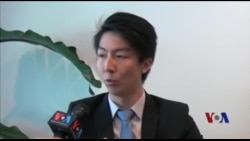 “太阳花”学生希望两岸青年有更多交流 “太阳花”学生希望两岸青年有更多交流