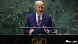 2023年9月19日美国总统拜登在第78届联合国大会上发表讲话