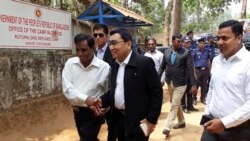 မြန်မာပြည်ထောင်စုဝန်ကြီး ကူတူးပလောင်ဒုက္ခသည်စခန်း ရောက်ရှိ မြန်မာပြည်ထောင်စုဝန်ကြီး ကူတူးပလောင်ဒုက္ခသည်စခန်း ရောက်ရှိ