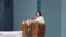 台湾总统蔡英文发表就职演说，2016年5月20日于总统府前典礼台上（美国之音齐勇明摄影）