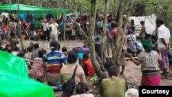 ထန်တလန်မြို့နယ်စစ်ရှောင်များ။ (ဓါတ်ပုံ-Chonumthung သတင်းဌာန)