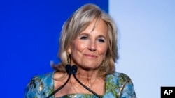 资料照片:美国第一夫人吉尔·拜登。