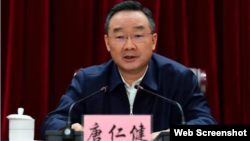 资料照:被中共双开的中国原农业农村部部长唐仁健。(照片来自网络)