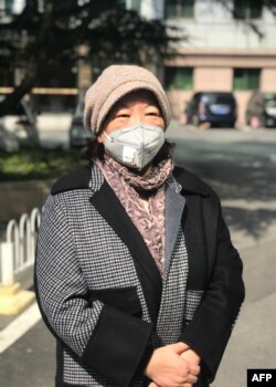 2020年2月22日,方方日记作者方方在武汉对媒体发表谈话。