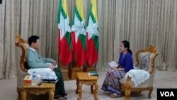 ရွေးကောက်ပွဲကော်မရှင် ဥက္ကဌ ဦးတင်အေးက ဗွီအိုအေ မြန်မာပိုင်းနဲ့ သီးသန့်တွေ့ဆုံမေးမြန်း။