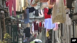 外滩附近一个即将被拆迁的小区