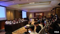 အာနန်ကော်မရှင်အကြံပြုချက် သတင်းစာရှင်းလင်းပွဲ