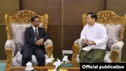 ဘင်္ဂလားဒေ့ရှ်သံအမတ်ကြီးကို မြန်မာနိုင်ငံခြားရေးဌာန အမြဲတမ်းအတွင်းဝန် ဦးစိုးဟန်တွေ့ဆုံ