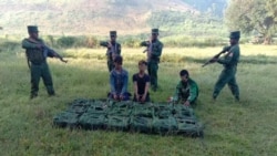 စိတ်ကြွဆေး ၅ သန်းနဲ့အတူ မသင်္ကာသူတချို့ UWSA ဖမ်းဆီး စိတ်ကြွဆေး ၅ သန်းနဲ့အတူ မသင်္ကာသူတချို့ UWSA ဖမ်းဆီး