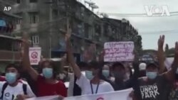 ပုဇွန်တောင်က လျှပ်တပြက်ဆန္ဒပြပွဲ ပုဇွန်တောင်က လျှပ်တပြက်ဆန္ဒပြပွဲ