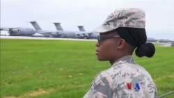 အမေရိကန်လေတပ်က Cameroon နွယ်ဖွား အမျိုးသမီး လေယာဉ်မှူး အမေရိကန်လေတပ်က Cameroon နွယ်ဖွား အမျိုးသမီး လေယာဉ်မှူး