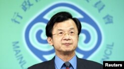 资料照:台湾陆委会新主委邱太三