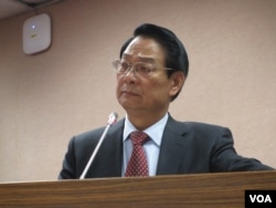 台湾执政党国民党立委吕学樟(美国之音张永泰拍摄)