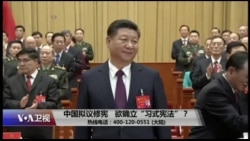 时事大家谈:中国拟议修宪,欲确立“习式宪法”? 时事大家谈:中国拟议修宪,欲确立“习式宪法”?
