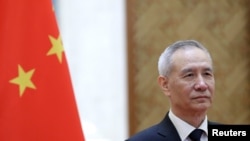 资料照:中共中央政治局委员、副总理刘鹤(路透社)