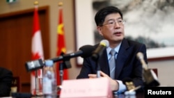 资料照:中国驻加拿大大使丛培武