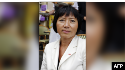 Anh Đào, con gái nuôi của cố Tổng Thống Pháp Jacques Chirac, ảnh chụp ngày 7/9/2011. AFP PHOTO FRANCOIS GUILLOT