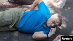 中国东北吉林省星期一(6月10日)发生一起公园持刀伤人事件,四名在中国工作的美国艾奥瓦州康奈尔学院教师被刺伤。(路透社转发)