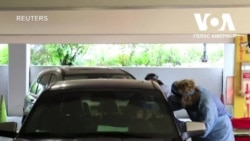 В США відкривають мобільні центри для тестування на коронавірус. Відео В США відкривають мобільні центри для тестування на коронавірус. Відео