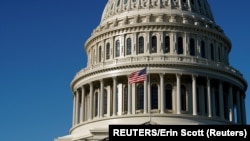 资料照片:美国国会大厦。