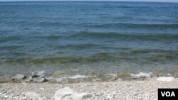 贝加尔湖。（美国之音白桦拍摄）