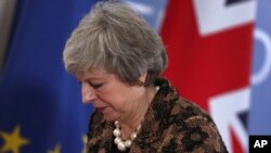 Тереза Мей до останньої хвилини переконувала колег - депутатів голосувати за угоду, опрацьовану її урядом з представниками ЄС