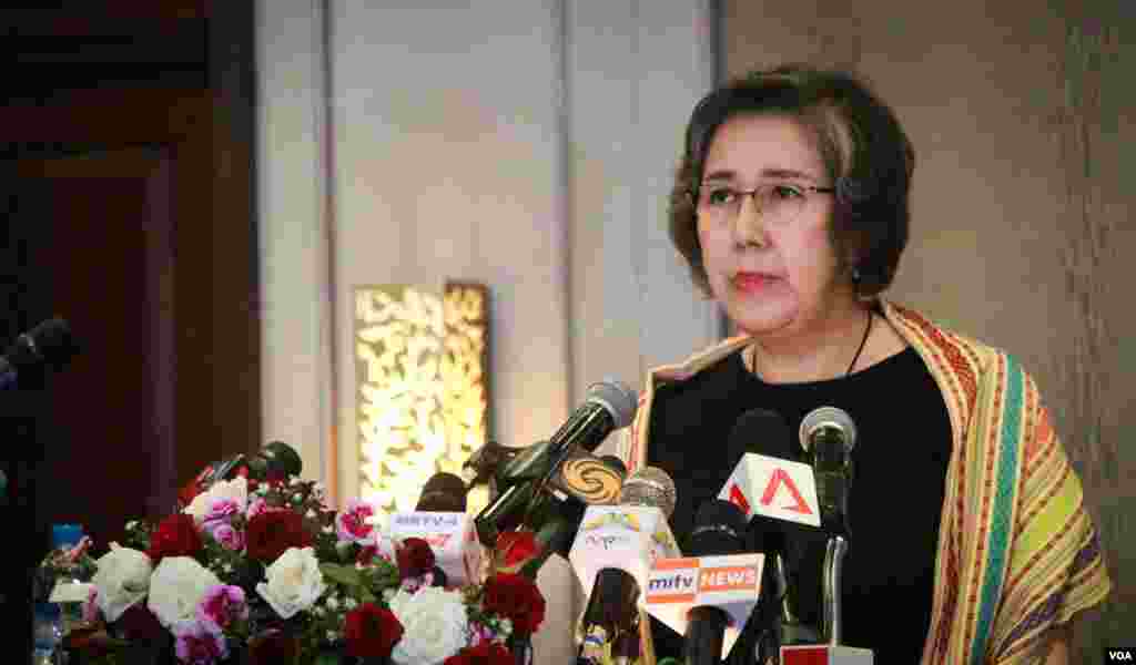 မြန်မာနိုင်ငံဆိုင်ရာ  ကုလသမဂ္ဂ လူ့အခွင့်အရေးအထူးကိုယ်စားလှယ် Dr.Yanghee Lee သတင်းစာရှင်းလင်းပွဲ