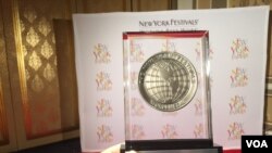 穿越1945"荣获纽约国际电视电影节世界银牌奖