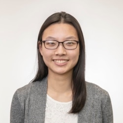 耶鲁学生张晓慧说她把黄艾琳的文章分享给了全家人看(照片由本人提供)