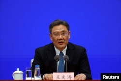 资料照:中国商务部长王文涛