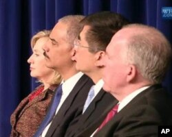 美国各部首长共同宣布网络策略