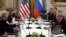 Switzerland, Geneva, Russian President Vladimir Putin and U.S. President Joe Biden attend a meeting at Villa La Grange