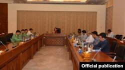 နိုင်ငံတော်၏ အတိုင်ပင်ခံပုဂ္ဂိုလ် ဒေါ်အောင်ဆန်းစုကြည် က NRPC ဖွဲ့စည်းရေးဆွေးနွေး (MOI)