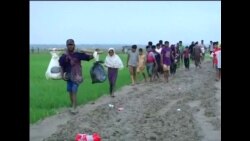 从缅甸越境逃出的罗兴亚人(1)