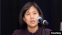 Bà Katherine Tai được Tổng thống Joe Biden cử làm đại diện thương mại Mỹ.