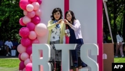 2015年韩国男团BIGBANG之后,韩国流行歌手在中国专场演出近9年多来处于停摆状态。图为韩国知名男团BTS 2024 FESTA活动。