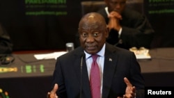 တောင်အာဖရိကနိုင်ငံ သမ္မတ Cyril Ramaphosa