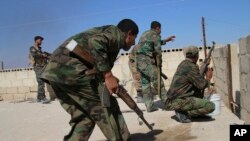 ဆီးရီးယားအစိုးရတပ်တွေ