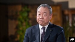 资料照:台湾驻美代表俞大㵢 (美联社)