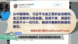 VOA连线(尼亚):川普称需对朝鲜施压,白宫持谨慎乐观态度 VOA连线(尼亚):川普称需对朝鲜施压,白宫持谨慎乐观态度