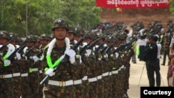 BGF တပ်ဖွဲ့ဝင်များ။ (ဓာတ်ပုံ - KIC - သြဂုတ် ၂၀၊ ၂၀၁၉)