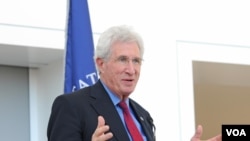 华盛顿智库和平研究所的所长理查德·索罗曼(和平研究所图片)