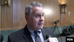 资料照片:来自新泽西州的共和党联邦众议员克里斯·史密斯。