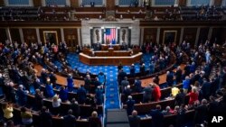 美国总统拜登发表国情咨文演说。(资料照片,2022年3月1日)