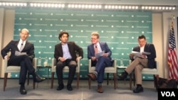 美国哈德逊研究所4月25日举行了一场有关“一带一路”新形势下,中国当局在新疆的维稳镇压和维族人的激进活动的研讨会。