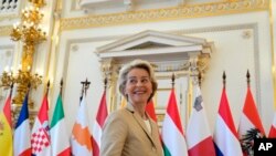 Chủ tịch Ủy ban châu Âu Ursula von der Leyen.