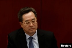 资料照:时任中共中央办公厅主任的丁薛祥